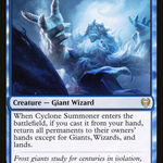 Cyclone Summoner (KHM-052) - Kaldheim