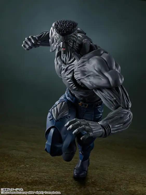 Yu Yu Hakusho S.H.Figuarts Younger Toguro action figure from THE MIGHTY HOBBY SHOP, detailed pose with muscular build and character costume