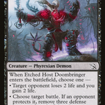 Etched Host Doombringer (MOM-102) - March of the Machine
