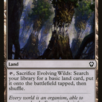 Evolving Wilds (DMC-208) - Dominaria United Commander