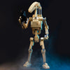 Custom LEGO Battle Droid figure by B3 Customs, 9-inch tall LEGO MOC with detailed design and build quality.
