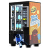 Custom LEGO B3 Customs Blue Milk Popsicles Vending Machine building set with detailed blue and white LEGO bricks.