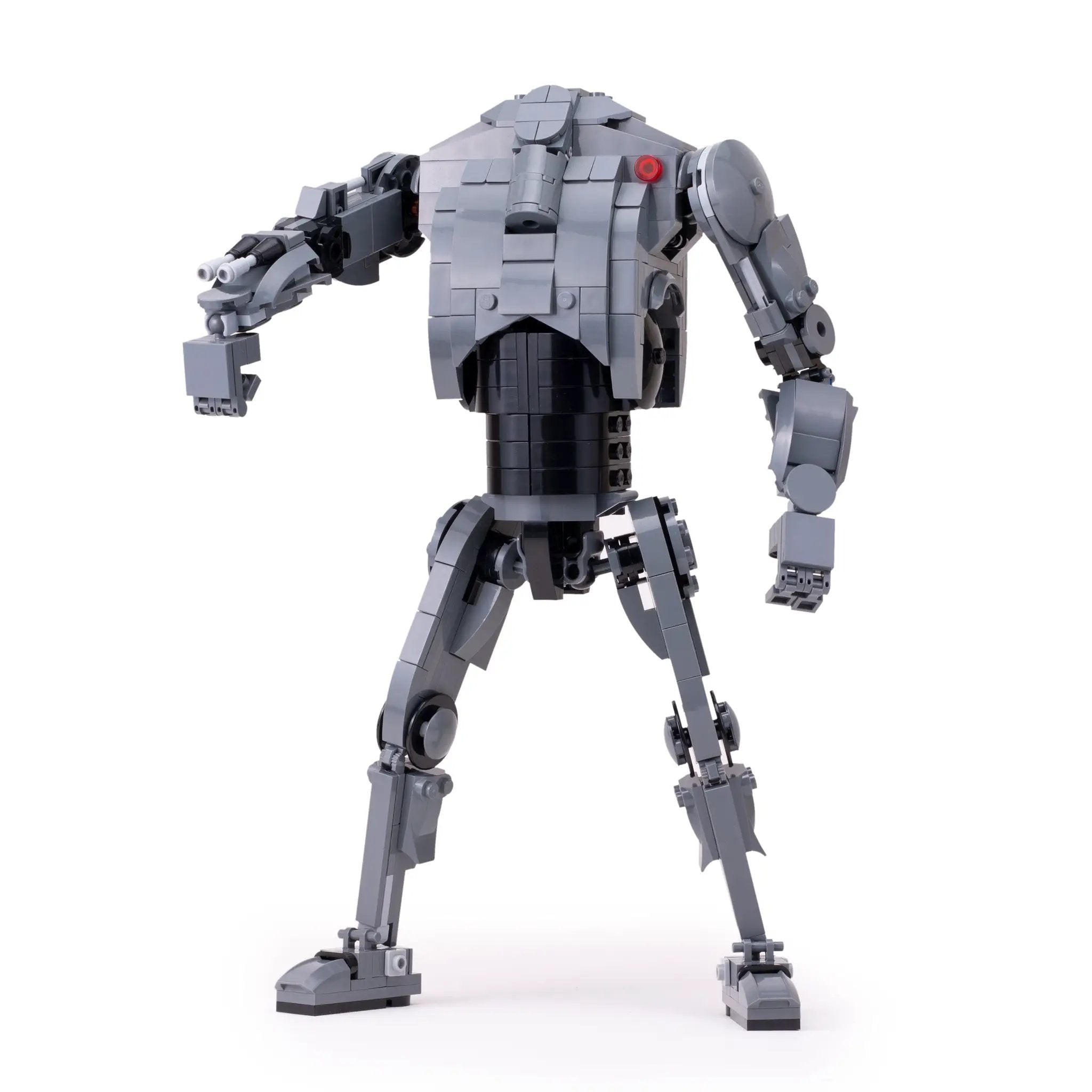 Custom LEGO Star Wars Super Battle Droid MOC by B3 Customs, featuring detailed LEGO parts and a realistic battle droid design.