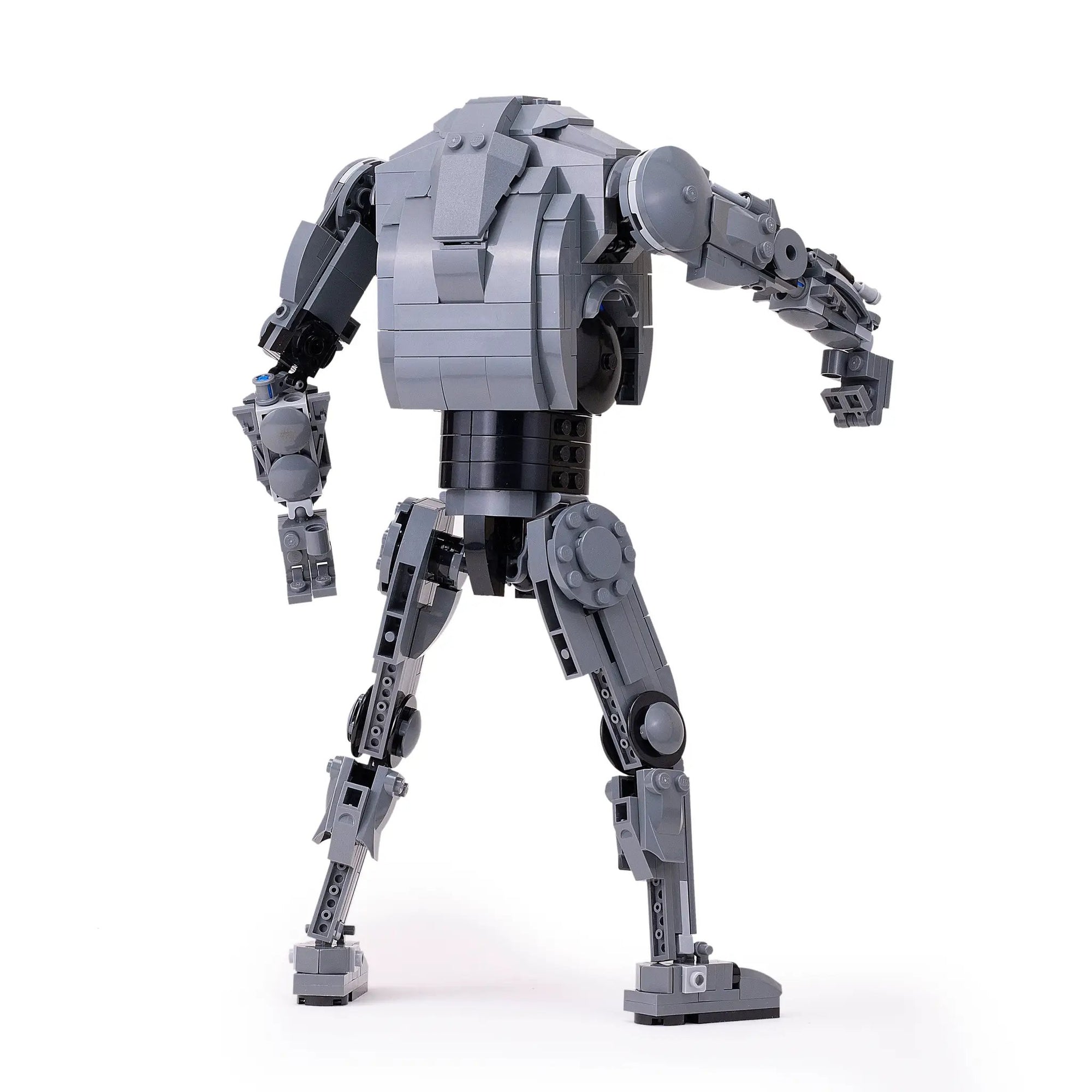 Custom LEGO Star Wars 11-inch Super Battle Droid MOC by B3 Customs built with LEGO parts, detailed and visually striking.
