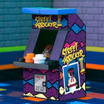Custom LEGO kit of the Street Bricker II Classic Arcade Machine by B3 Customs, detailed brick construction image.