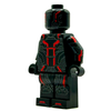 Custom LEGO BLOK Ares Minifigure by B3 Customs, detailed mini figure with armor and weapon accessories.