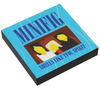 Custom printed album cover tile featuring B3 Customs' "Smells Like TFOl Spirit" music album design with vibrant artwork.