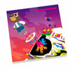 Custom printed Ye-Go graduation music album cover tile featuring Lego-style Kanye West design by B3 Customs.