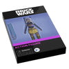 Custom LEGO Ahsoka Tano Blox Series action figure made from LEGO parts, displayed on a 2x3 tile with detailed design.