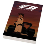 LEGO B1 Movie Cover 2x3 tile featuring racing car design, made by B3 Customs with colorful LEGO bricks.