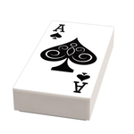 B3 Customs Ace of Spades playing card tile featuring a detailed spade design on a LEGO-style brick background.