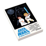 Lego Star Wars Brick Wars: A New Piece movie cover tile by B3 Customs, featuring detailed Star Wars-themed design on a 2x3 brick tile.