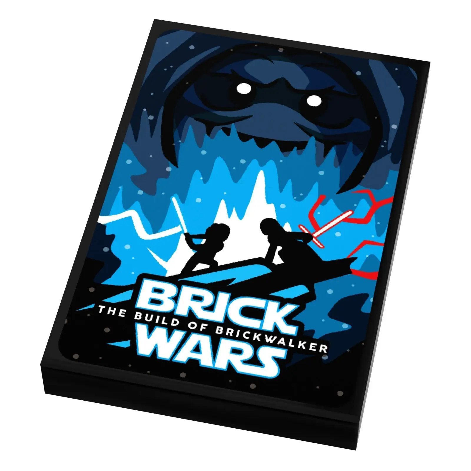 Custom LEGO Star Wars: The Rise of Skywalker brick tile cover featuring Episode 9 scene, 2x3 size from B3 Customs.