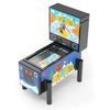 B3 Customs Brick Water Rafting pinball arcade machine building set with colorful plastic bricks and detailed game design.