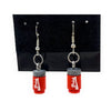Colorful Bricks Soda Candy earrings crafted from LEGO bricks by B3 Customs, featuring playful, vibrant design and detailed brick construction.