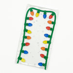 LEGO Christmas lights 4x6 glass window by B3 Customs, featuring festive holiday design and detailed brick craftsmanship.