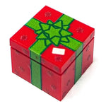 Red Christmas present 2x2 tile from B3 Customs, featuring festive gift box design with ribbon and bow.