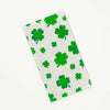 Clover St. Patrick's Day 4x6 glass window decal by B3 Customs, featuring a green clover design for festive decoration.