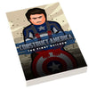 Custom LEGO Captain America First Avenger movie tile from B3 Customs, featuring detailed design on a 2x3 LEGO brick.
