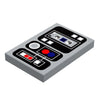 Custom LEGO Star Wars control panel by B3 Customs, featuring a 2x3 tile design with detailed space-themed controls.