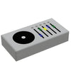 LEGO custom control panel with media dial for Star Wars or space-themed builds, designed by B3 Customs.
