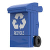 Custom LEGO-themed recycle bin by B3 Customs, featuring vibrant LEGO brick design and sturdy trash can construction.