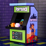 B3 Customs Fortbrick Classic Arcade Machine with colorful control panel and retro gaming screen