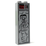 B3 Customs Frankenstein's Monster Halloween figure in Carbonite style, made with 1x2x5 brick, detailed and spooky design.