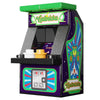 Custom LEGO Galbricka arcade machine by B3 Customs, featuring intricate brick design and classic arcade cabinet details.