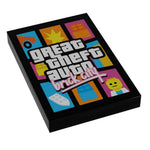 Custom LEGO Grand Theft Auto: Brick City video game cover by B3 Customs, featuring detailed LEGO brick artwork of the game.