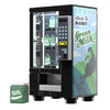 Green LEGO Milk Vending Machine Building Set by B3 Customs showing detailed custom brick construction with vending machine design.