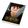 Custom LEGO Hobbit movie cover tile by B3 Customs, featuring detailed LEGO brick artwork of a Hobbit scene on a 2x3 tile.
