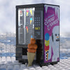 Custom LEGO Star Wars Hoth Snowcones vending machine building set by B3 Customs featuring detailed minifigure and snowy scene elements.