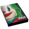 Custom LEGO Joker movie cover tile by B3 Customs featuring a detailed Joker character image on a 2x3 tile layout.