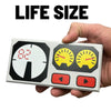 Life-size control panel tile cosplay prop by B3 Customs featuring detailed electronic interface design.