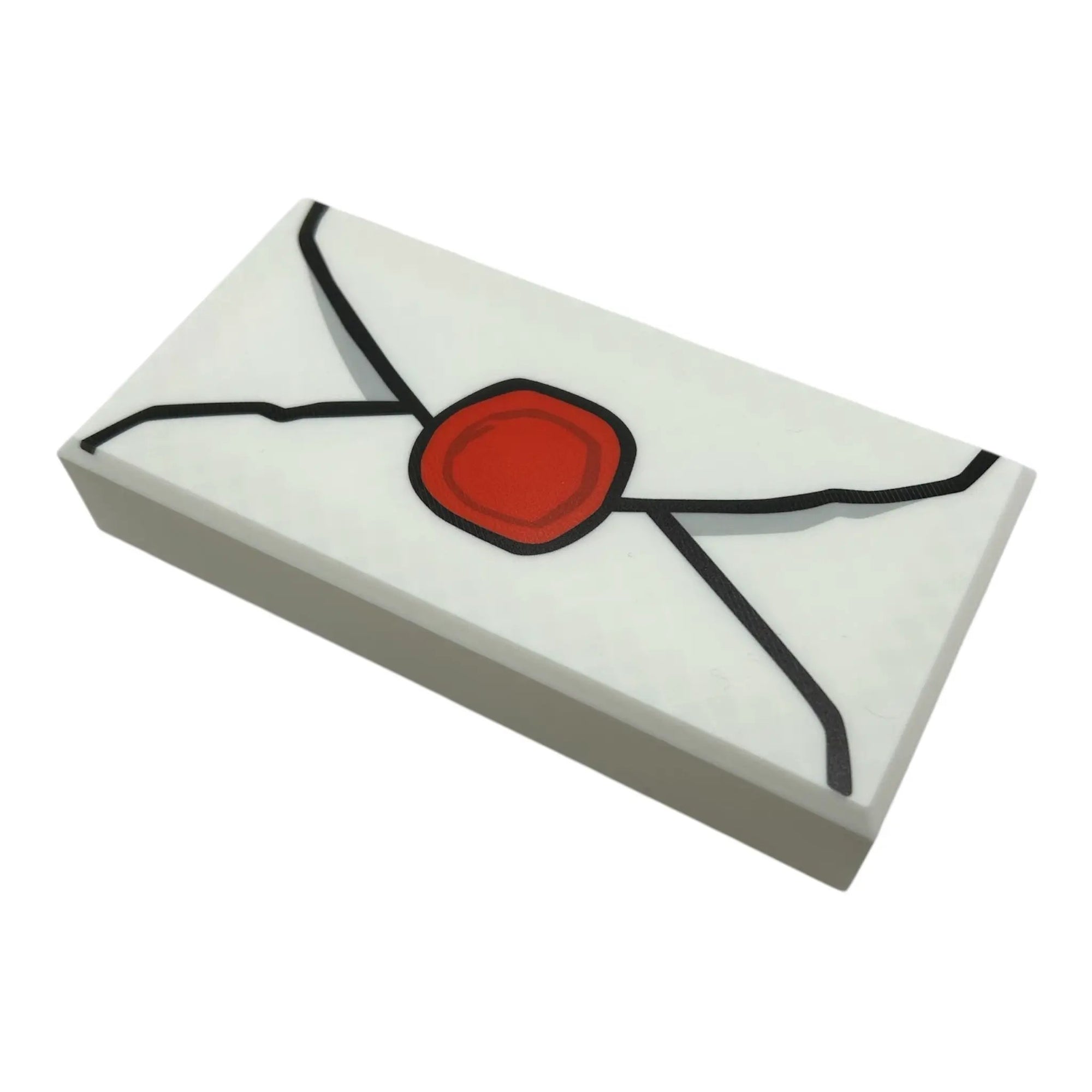 Life-size wizardry envelope cosplay prop by B3 Customs, detailed magical-themed costume accessory for costumes and cosplay displays.