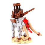 Mini Oliphant from Lord of the Rings LEGO building set by B3 Customs, featuring detailed miniature LEGO Oliphant figure.