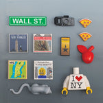 Custom New York City LEGO minifigure accessories and parts by B3 Customs, featuring detailed city-themed designs and building elements.