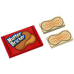 Custom LEGO Nutter Bricker cookies in a B3 Customs Nutter Bricker Pack, featuring colorful LEGO-inspired cookie designs.