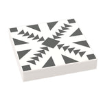 Custom Lego-inspired Parlor Doughnuts tile flooring by B3 Customs, featuring colorful 2x2 tiles with doughnut designs.
