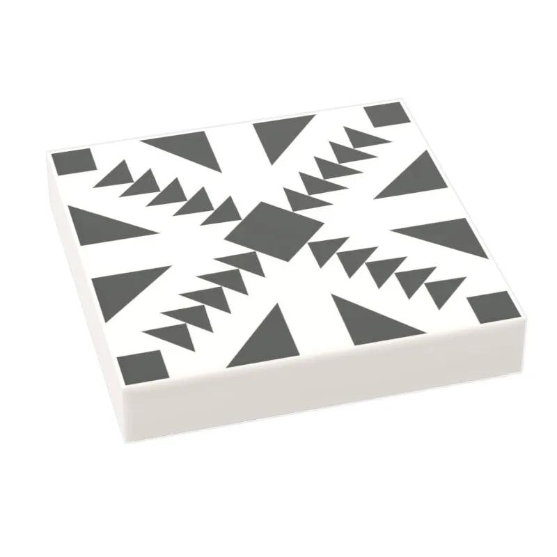 Custom LEGO Parlor Doughnuts Tile Pack by B3 Customs, featuring 20 detailed tiles for building a donut shop floor.