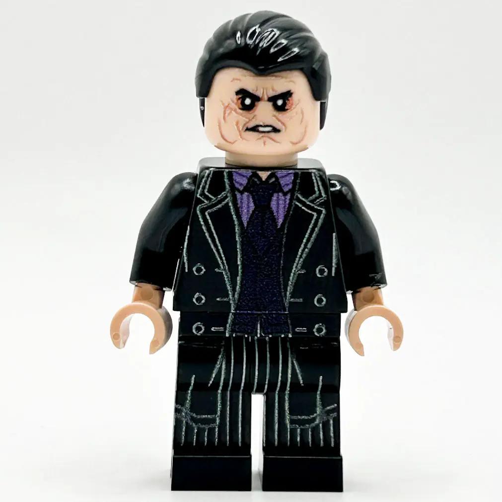 LEGO minifigure of Penguin from The Batman TV series, built with B3 Customs LEGO parts, detailed and poseable.