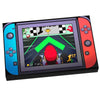 B3 Customs Pretendo handheld gaming console with custom LEGO Nintendo Switch tile in vibrant colors.