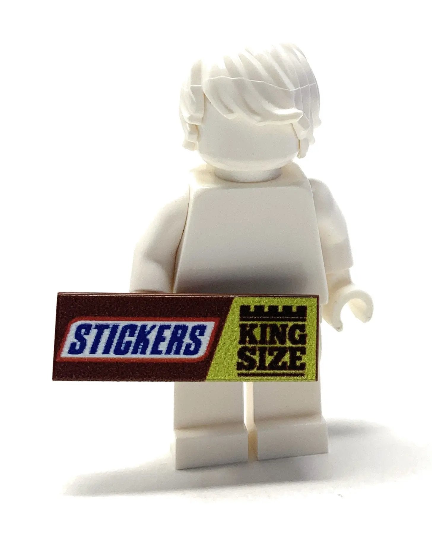 King Size Candy Stickers by B3 Customs, printed 1x3 tile with colorful candy designs on a white background.