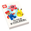 Custom LEGO Super Smash Bros. video game cover tile by B3 Customs, featuring colorful LEGO bricks in a 2x3 tile design.