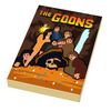 Custom LEGO Goonies movie cover tile by B3 Customs, featuring detailed artwork from the classic film.