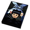 Custom LEGO X2 X-Men movie tile by B3 Customs featuring detailed X-Fig United cover artwork on a 2x3 tile.