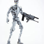 Instruction manual for B3 Customs Terminator T-800 Custom MOC Lego build, showing step-by-step assembly guide.