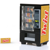 LEGO kit by B3 Customs featuring a Twist candy vending machine with detailed LEGO brick construction.