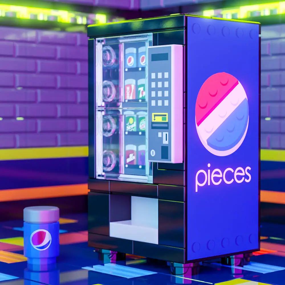 Pieces - B3 Customs Soda Vending Machine by B3 Customs